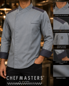 EC301 EXECUTIVE CHEF COAT